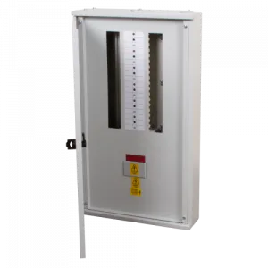 12 Way 200A Triple Pole and Neutral BX Range MCB Distribution Board Direct Termination No Incomer Fitted - Image 1