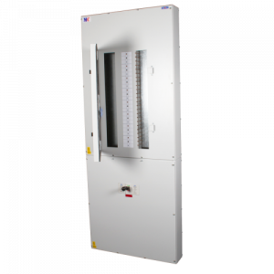 16 Way 800A Triple Pole and Neutral MCCB Panel board Complete with 630A Four Pole Switch Disconnector Incomer Fitted - Image 1