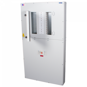 8 Way 800A Triple Pole and Neutral MCCB Panel board Complete with 630A Four Pole Switch Disconnector Incomer Fitted - Image 1