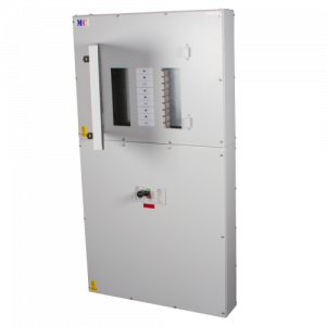 6 Way 800A Triple Pole and Neutral MCCB Panel board Complete with 630A Four Pole Switch Disconnector Incomer Fitted - Image 1