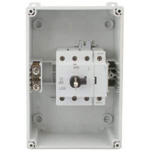 63A AC23 3P IP67 Rotary Isolator Complete with Earth Neutral Terminals - Image 4