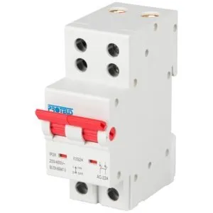 63A DP 2 Module Isolator