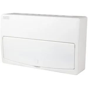 12 Way 100A DP Isolator Incomer Variable RCD Metalclad Consumer Unit - Image 3