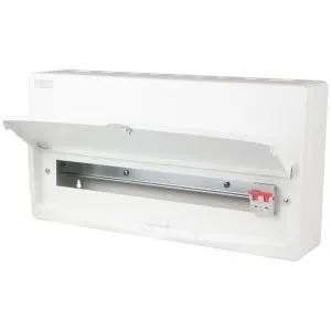 20 Way 100A DP Isolator Incomer Metalclad Consumer Unit
