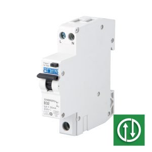 32A 1 Mod Bidirectional Compact RCBO 6kA B Curve 30mA Type A - Image 1