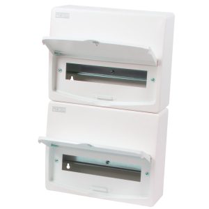26 Way Double Bank Metalclad Consumer Unit Enclosure