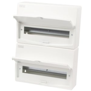 34 Way Double Bank Metalclad Consumer Unit Enclosure