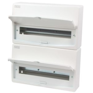 38 Way Double Bank Metalclad Consumer Unit Enclosure