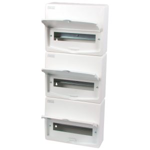 39 Way Triple Bank Metalclad Consumer Unit Enclosure