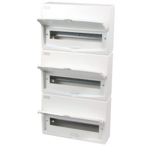 51 Way Triple Bank Metalclad Consumer Unit Enclosure