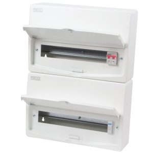 31 Way 100A DP Double Bank Metalclad Consumer Unit