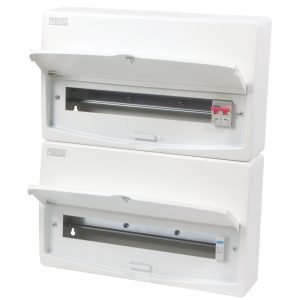 35 Way 100A DP Double Bank Metalclad Consumer Unit